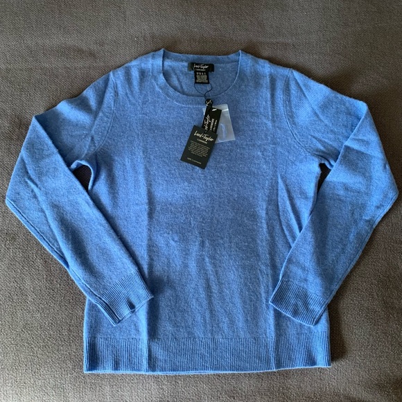NWT Lord & Taylor Cashmere Sweater - Picture 4 of 4